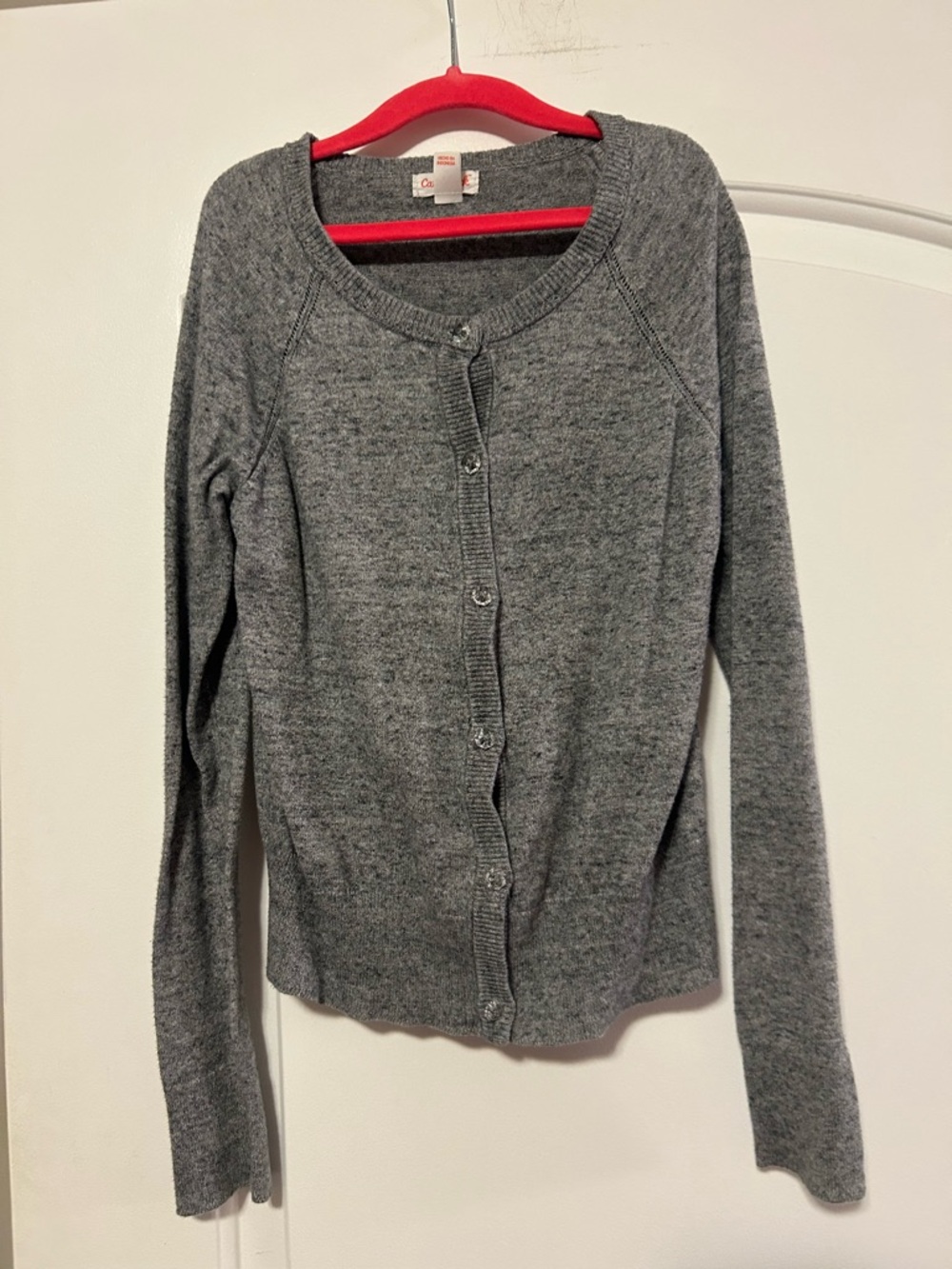 Cat & Jack Gray Cardigan - Girls 10/12